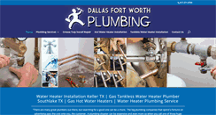 Desktop Screenshot of dallasfortworthplumbing.com